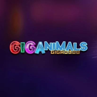 Giganimals Gigablox slot_title Logo