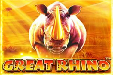 Great Rhino slot_title Logo