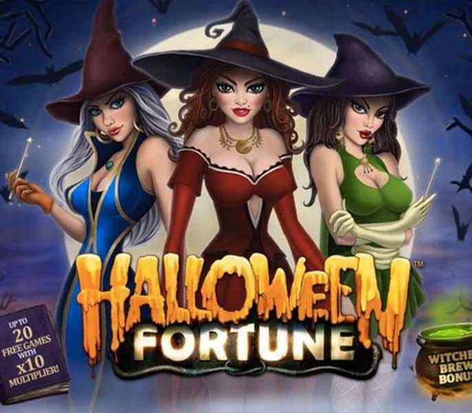 Halloween Fortune slot_title Logo