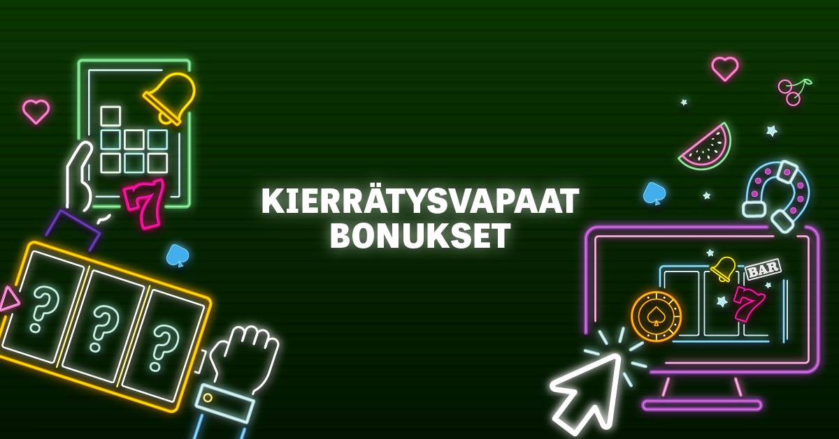 Kierrätysvapaat bonukset vihreällä taustalla