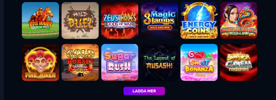 Luna Casino spelautomater