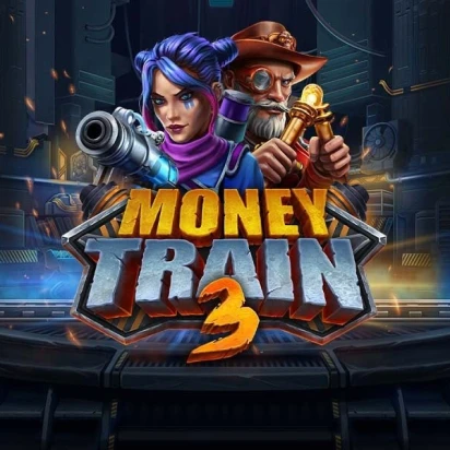 Money Train 3 slot_title Logo