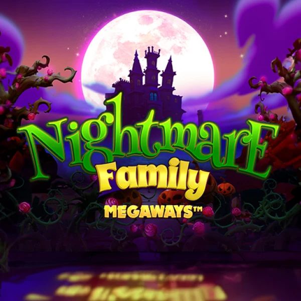 Nightmare Family Megaways slot_title Logo