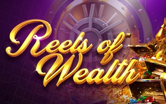 Reels of Wealth slot_title Logo