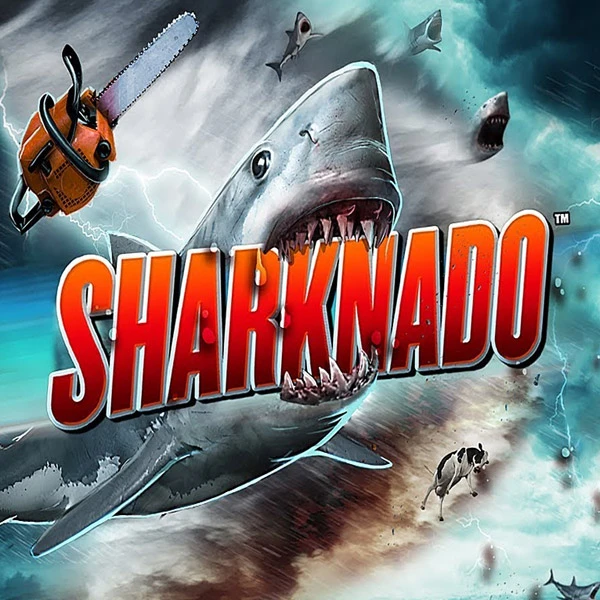 Sharknado slot_title Logo