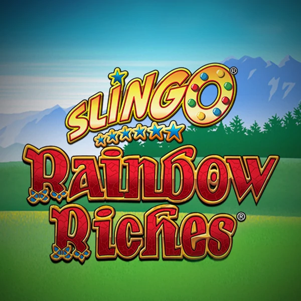 Slingo Rainbow Riches slot_title Logo