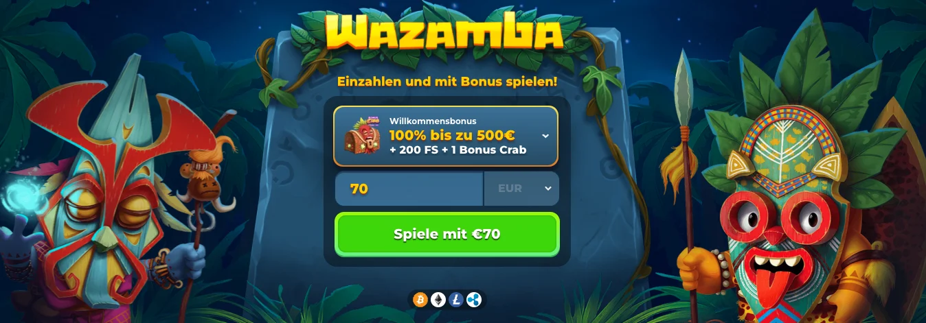 Wazamba Bonus Crab