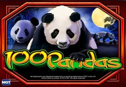 100 Pandas Spilleautomat Logo
