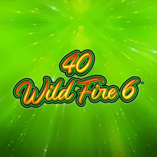 40 Wild Fire 6 Slot Logo