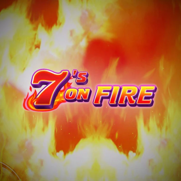 7S On Fire Slot Logo