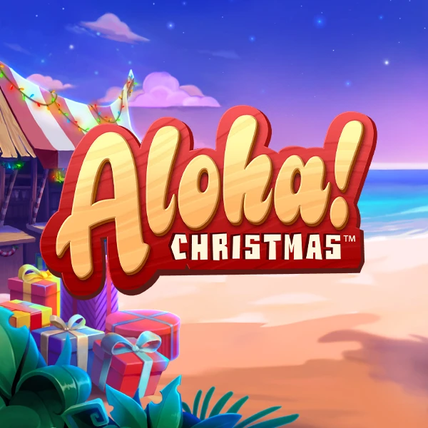 Aloha! Christmas Edition Slot Logo