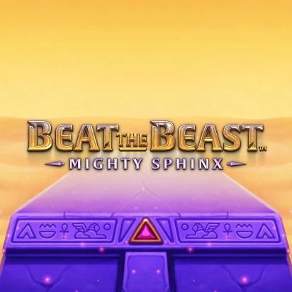 Beat the Beast: Mighty Sphinx Peliautomaatti Logo