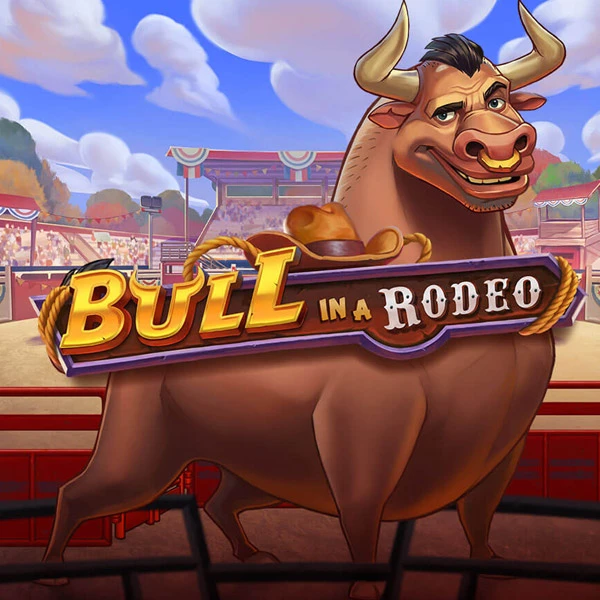 Bull In A Rodeo slot_title Logo
