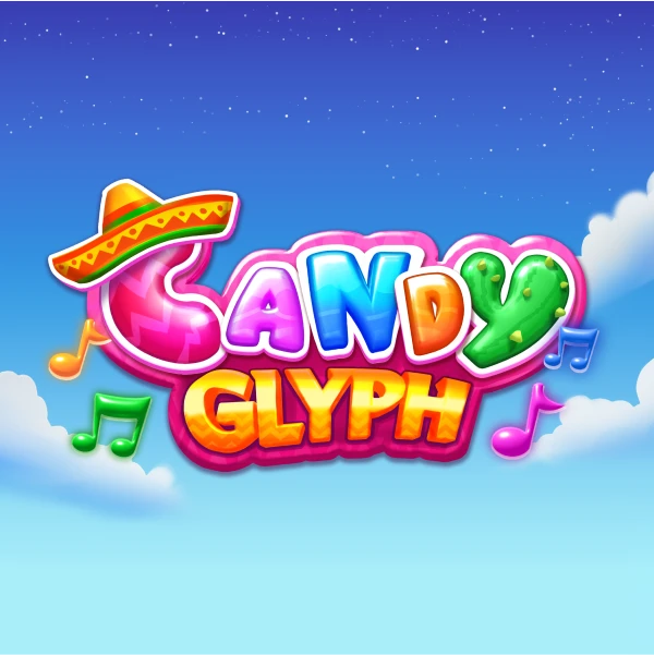 Candy Glyph Slot Logo