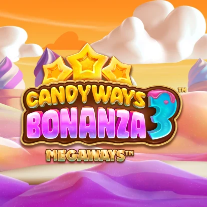 Candyways Bonanza 3 Megaways slot_title Logo