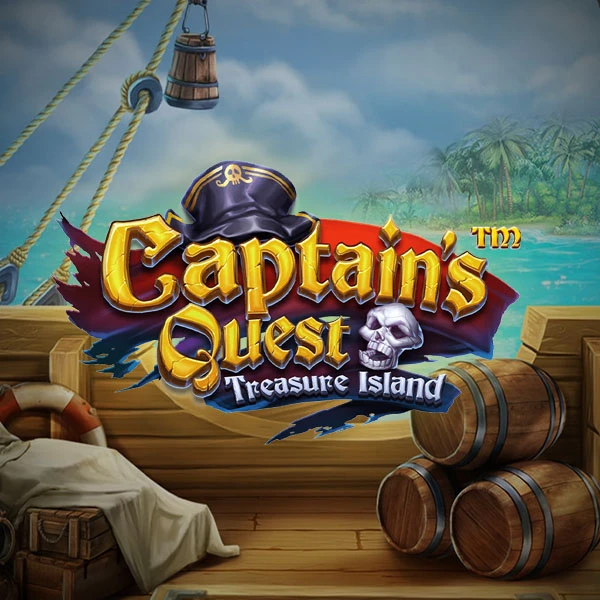 Captains Quest Treasure Island Spielautomat Logo