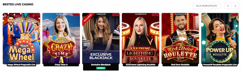 EnergieKasino Live Casino