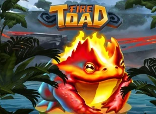 Fire Toad Slot Logo