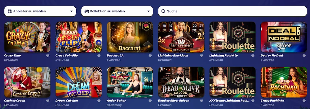 Gamblezen Live Casino