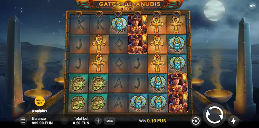 gates of anubis slot screenshot