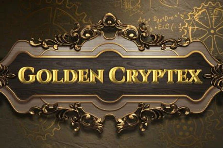 Golden Cryptex Slot Logo