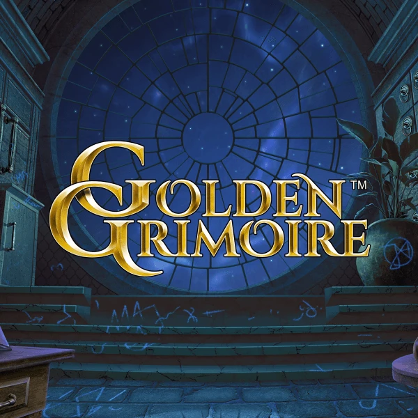 Golden Grimoire slot_title Logo