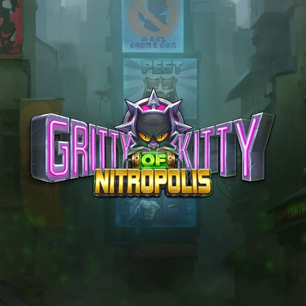 Gritty Kitty of Nitropolis Slot Logo