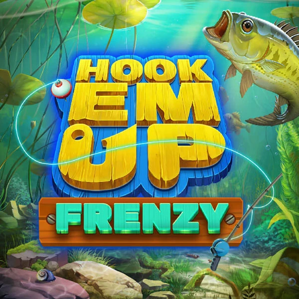 Hook Em Up Frenzy Slot Logo