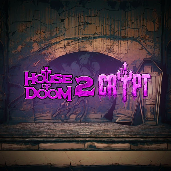 House of Doom 2: The Crypt Peliautomaatti Logo