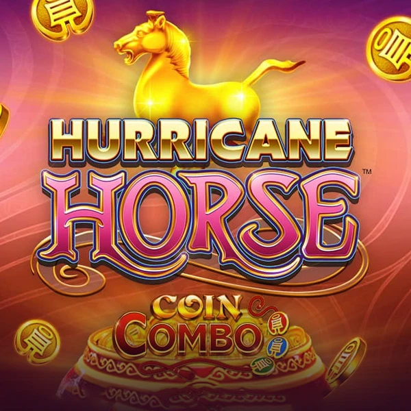 Hurricane Horse Coin Combo Slot Logo
