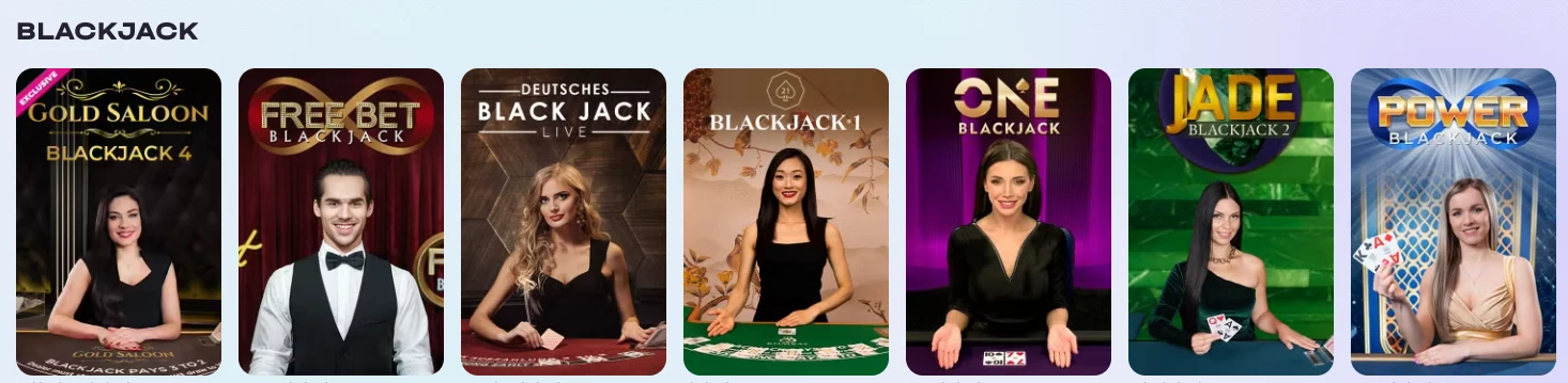 JackpotFrenzy Live Blackjack
