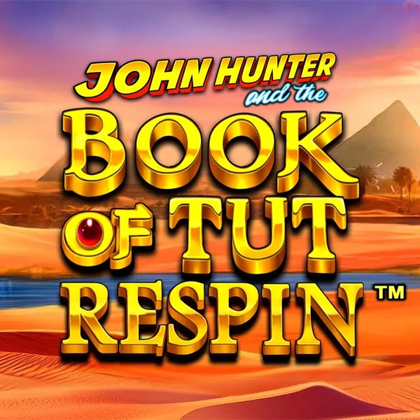 John Hunter and the Book of Tut Respin Slot Logo