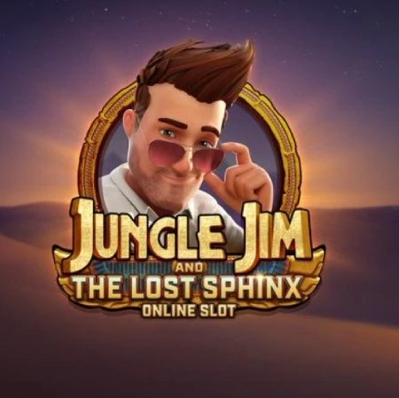 Jungle Jim and the Lost Sphinx Slot Logo