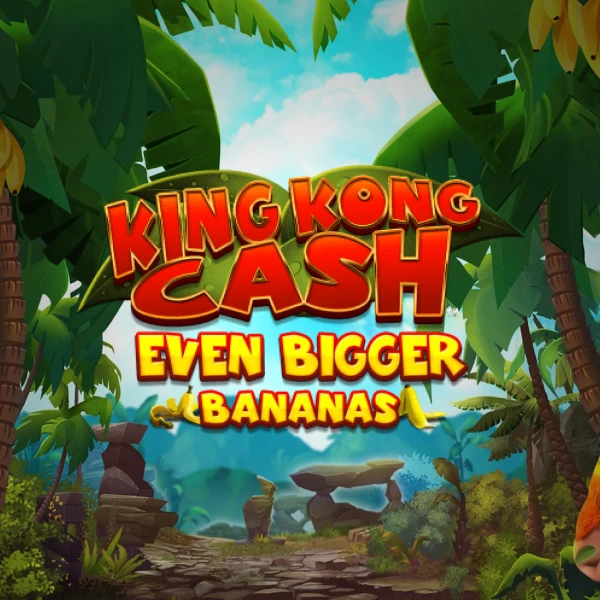 King Kong Cash Even Bigger Bananas Slot Logo