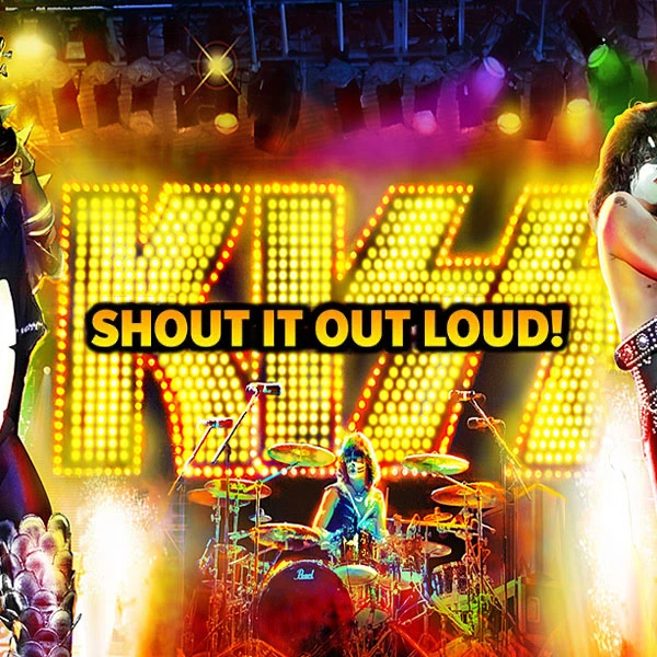 Kiss Shout It Out Loud Slot Logo