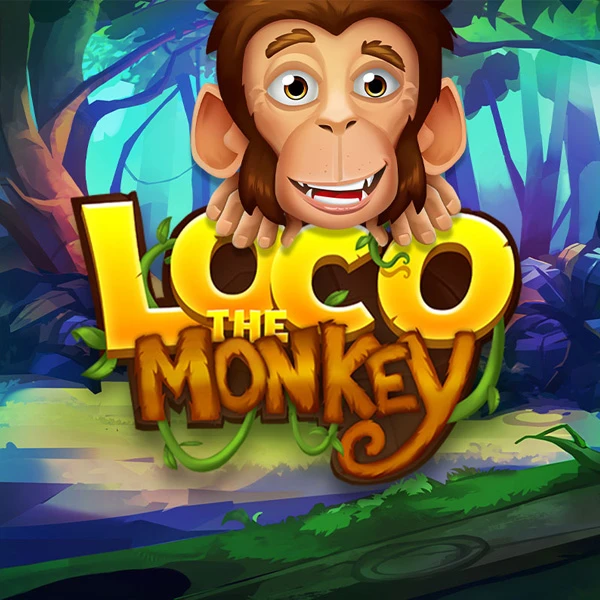 Loco The Monkey Slot Logo