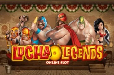 Lucha Legends slot_title Logo