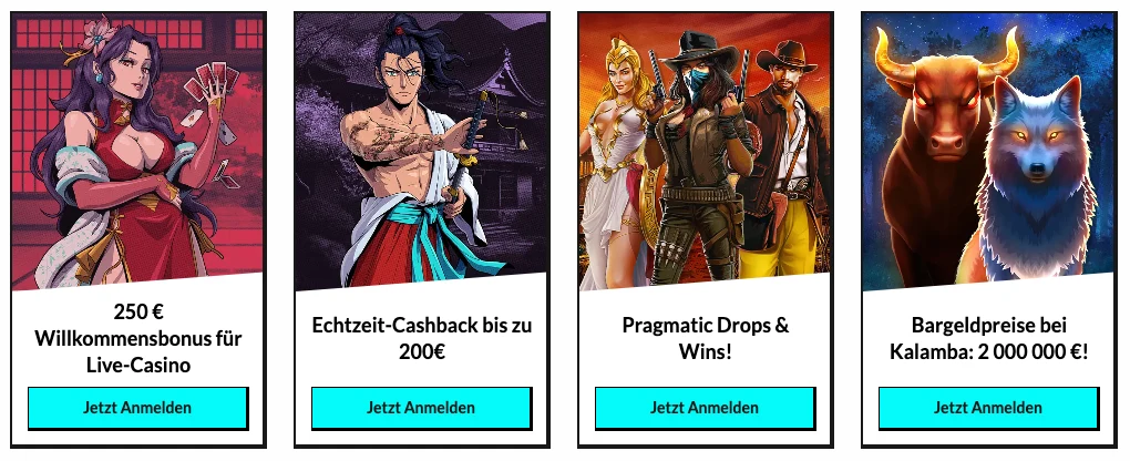 Manga Casino Weitere Aktionen