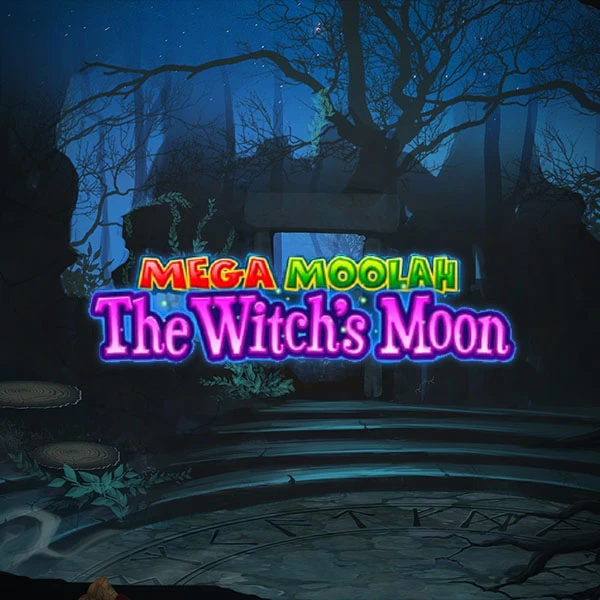 Mega Moolah The Witch's Moon Slot Logo