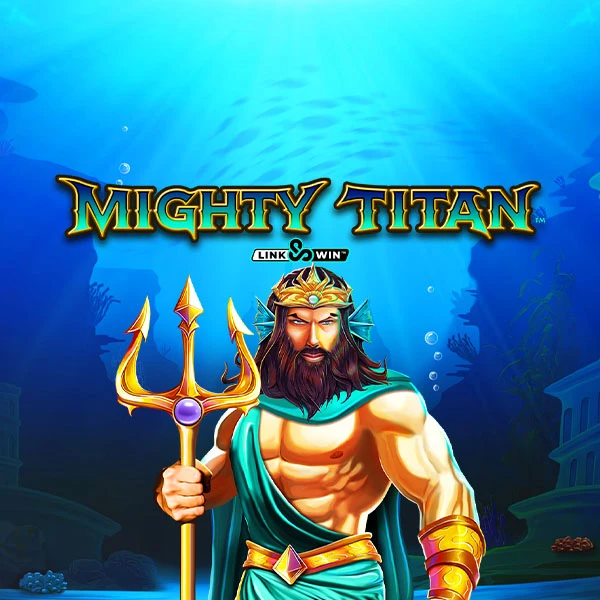 Mighty Titan Link and Win Slot Logo
