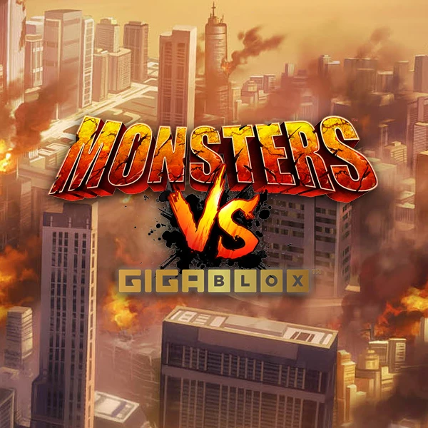 Monsters Vs Gigablox Slot Logo