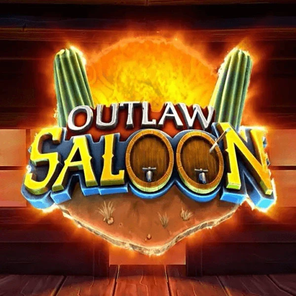 Outlaw Saloon Slot Logo