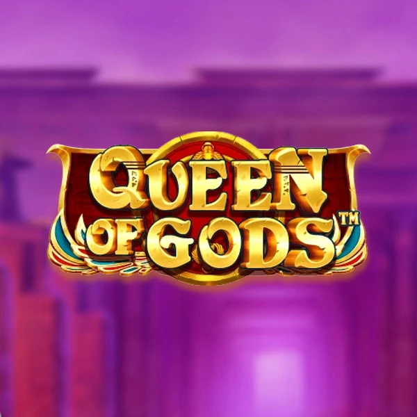 Queen Of Gods Slot Logo