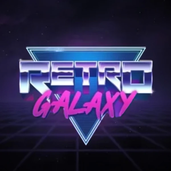 Retro Galaxy Slot Logo