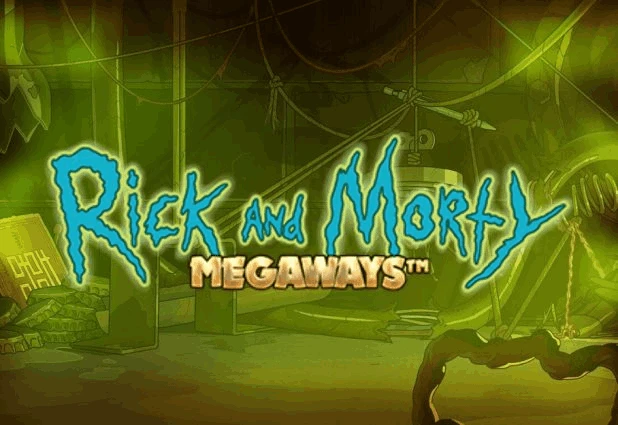 Rick and Morty slot_title Logo
