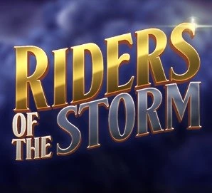 Riders of the Storm slot_title Logo