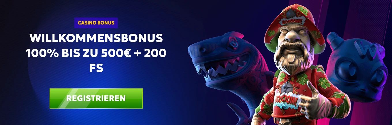 RTbet Casino Willkommensbonus