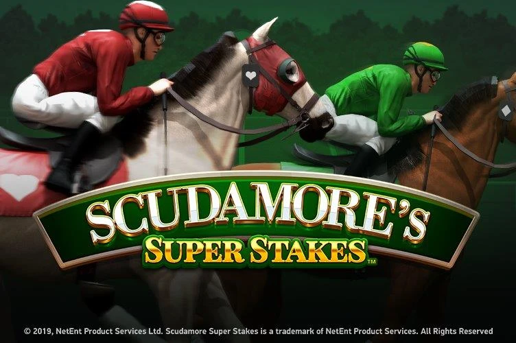 Scudamore's Super Stakes Slot Logo