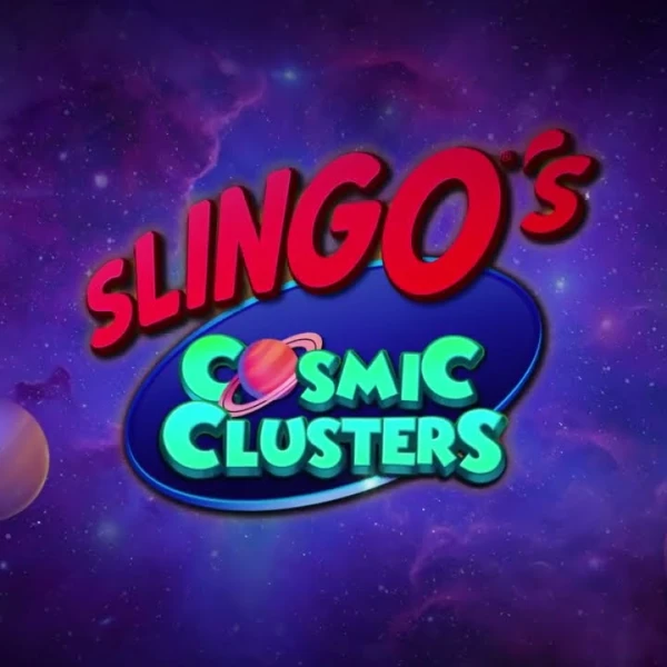 Slingo Cosmic Clusters slot_title Logo