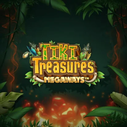 Tiki Treasures Megaways Slot Logo